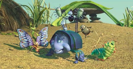 Link to Pixar's A Bug's Life now loading...